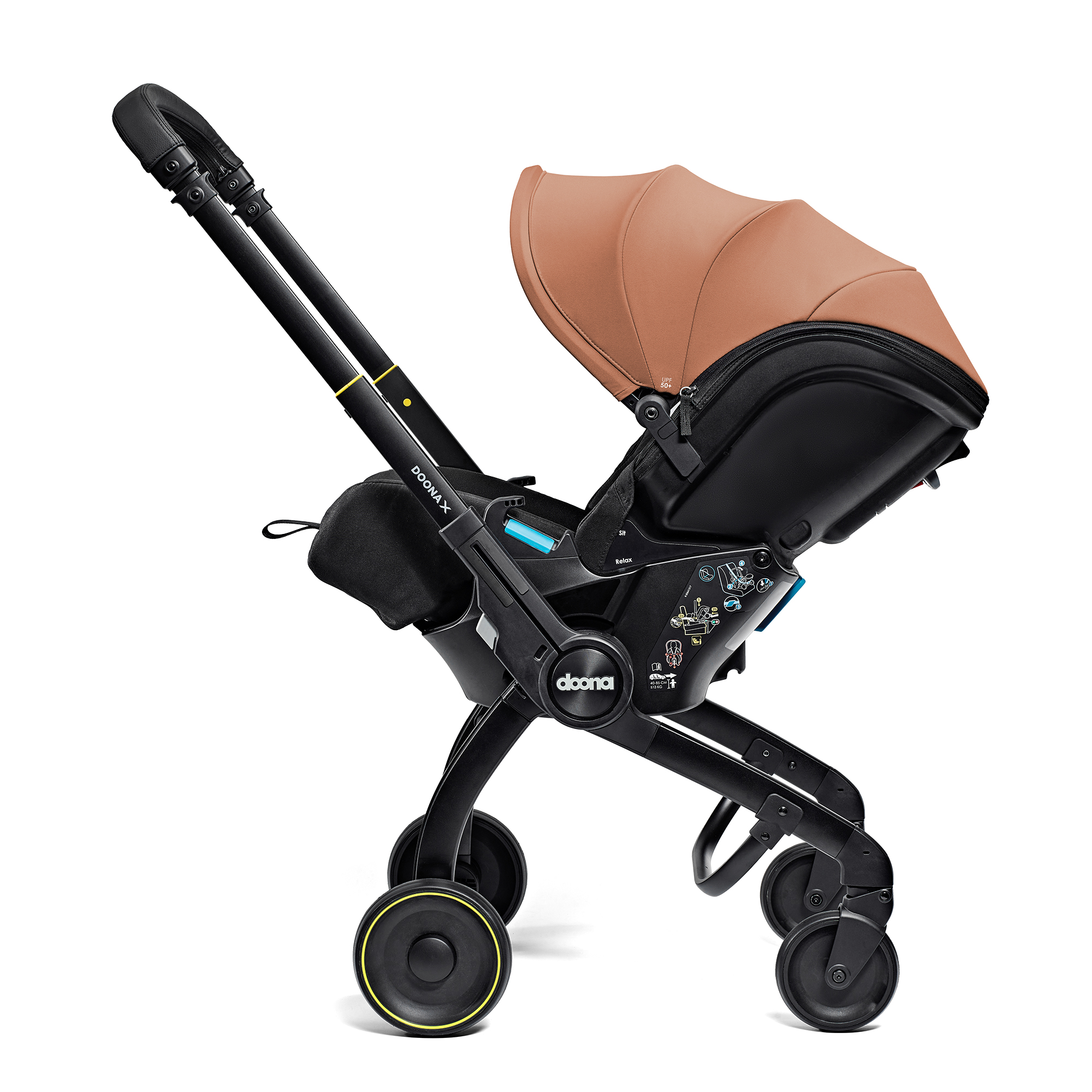 Автокресло Doona Doona X, цвет: Terracotta Isofix 0 (0 -13 кг) коричневый - фото 29