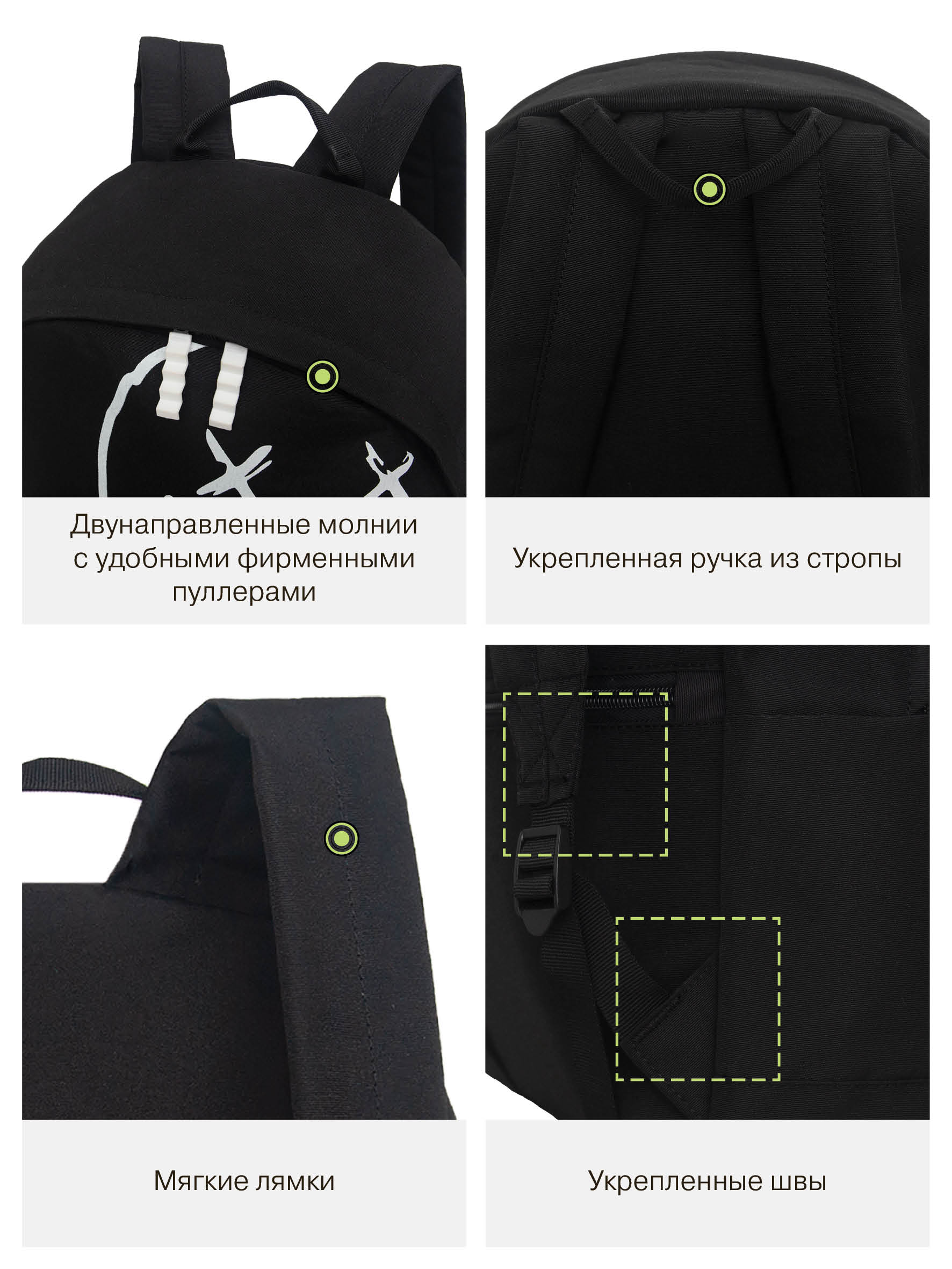 Рюкзак Grizzly мужской - фото 11