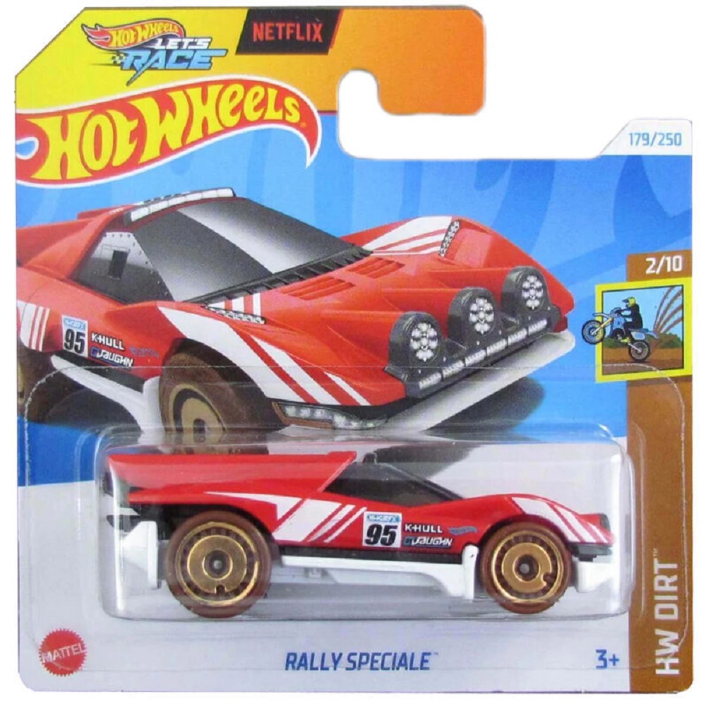 Болид Hot Wheels Rally Speciale серия HW Dirt 1:64 62698 - фото 2