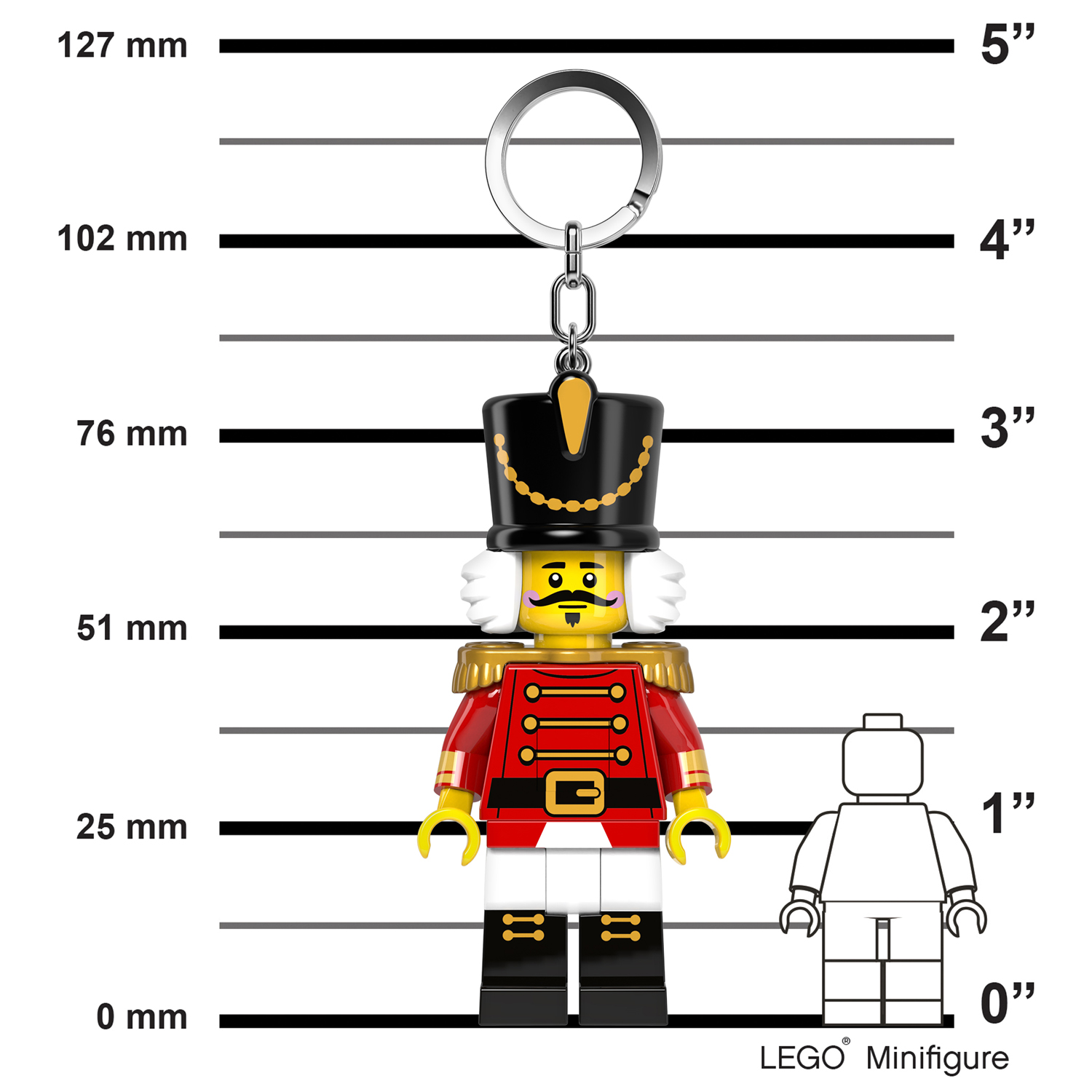 Брелок LEGO Minifigures - Щелкунчик 1 шт. - фото 7