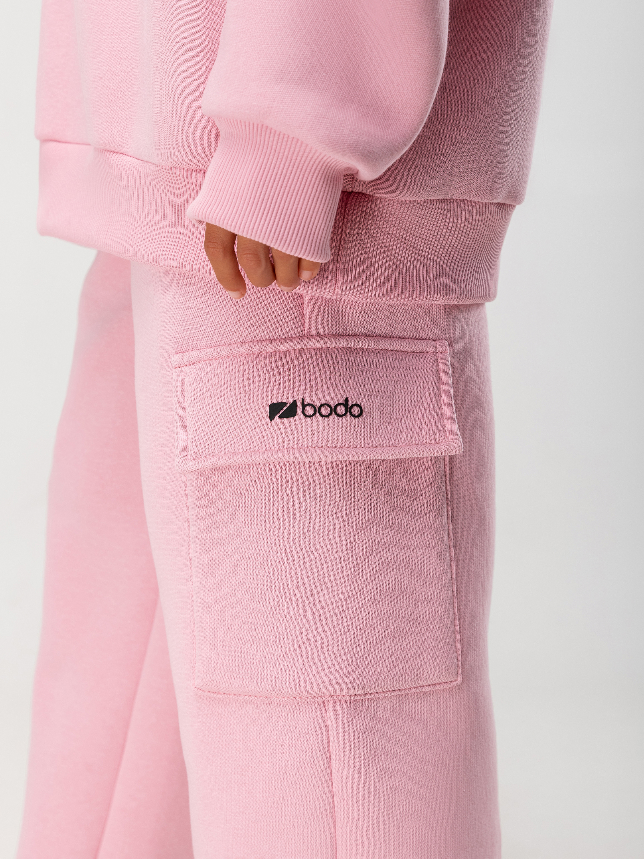 Толстовка и брюки Bodo 46-107MU_розовый - фото 8