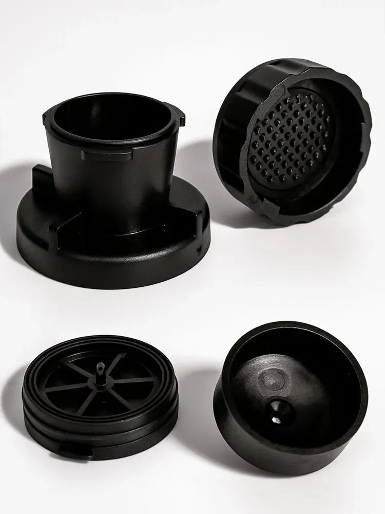 Кофемашина рожковая 2,8л Oulemei OLM-KFA017 BLACK - фото 4