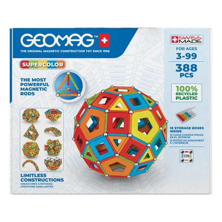 Конструктор Geomag магнитный 338 дет.