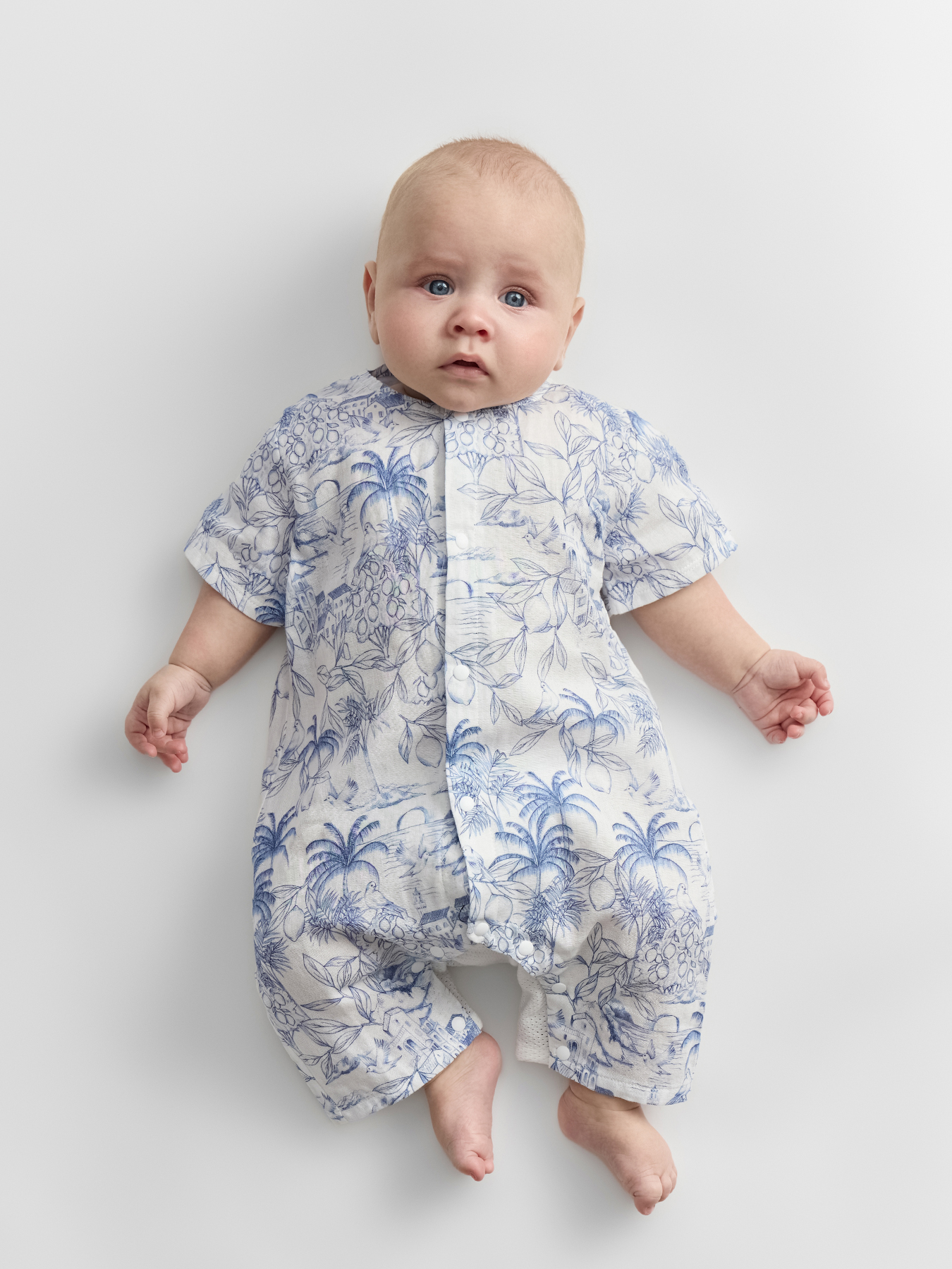 Песочник Happy Baby 88674-0_milky-blue-print - фото 1