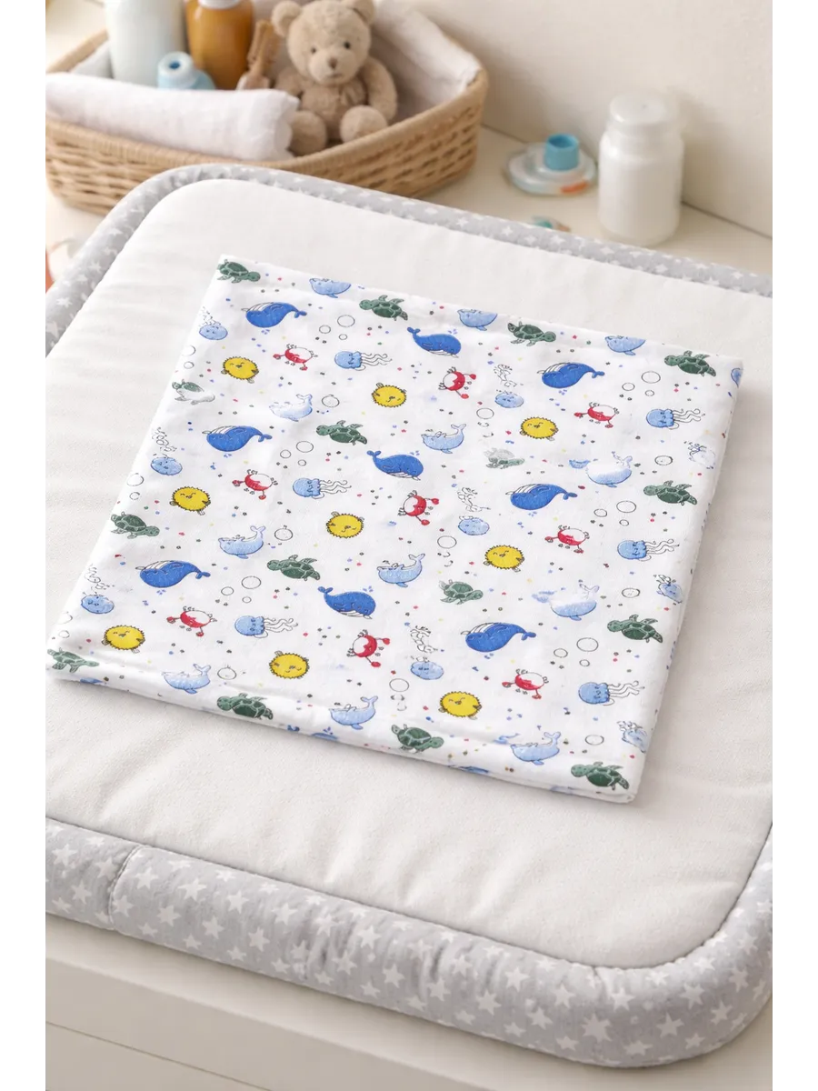 Пелёнка Софьюшка Кулирка 100х100 см 3 шт. - фото 4