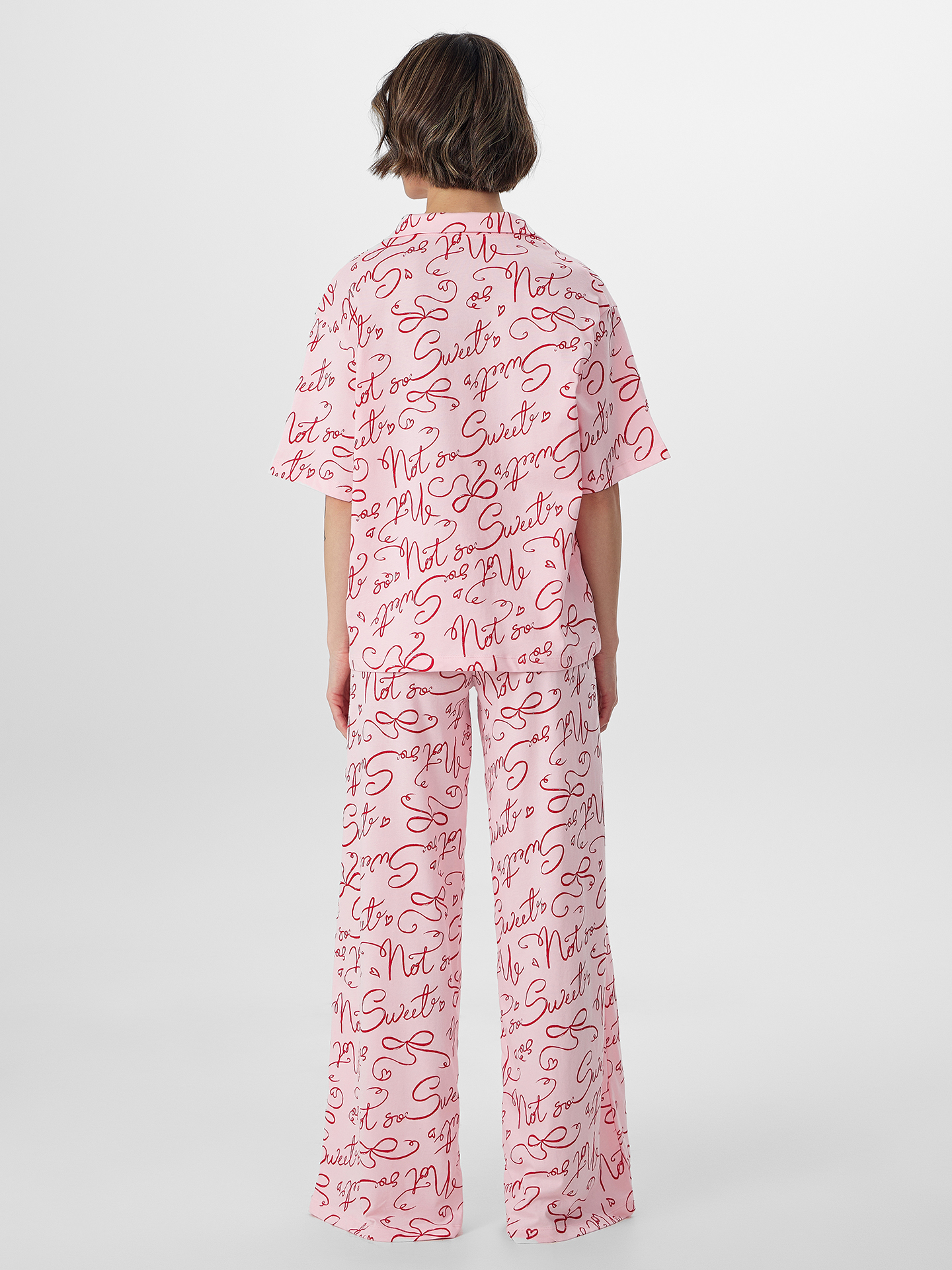Пижама Mark Formelle (Марк Формэль) 592554/текст на розовом - фото 2