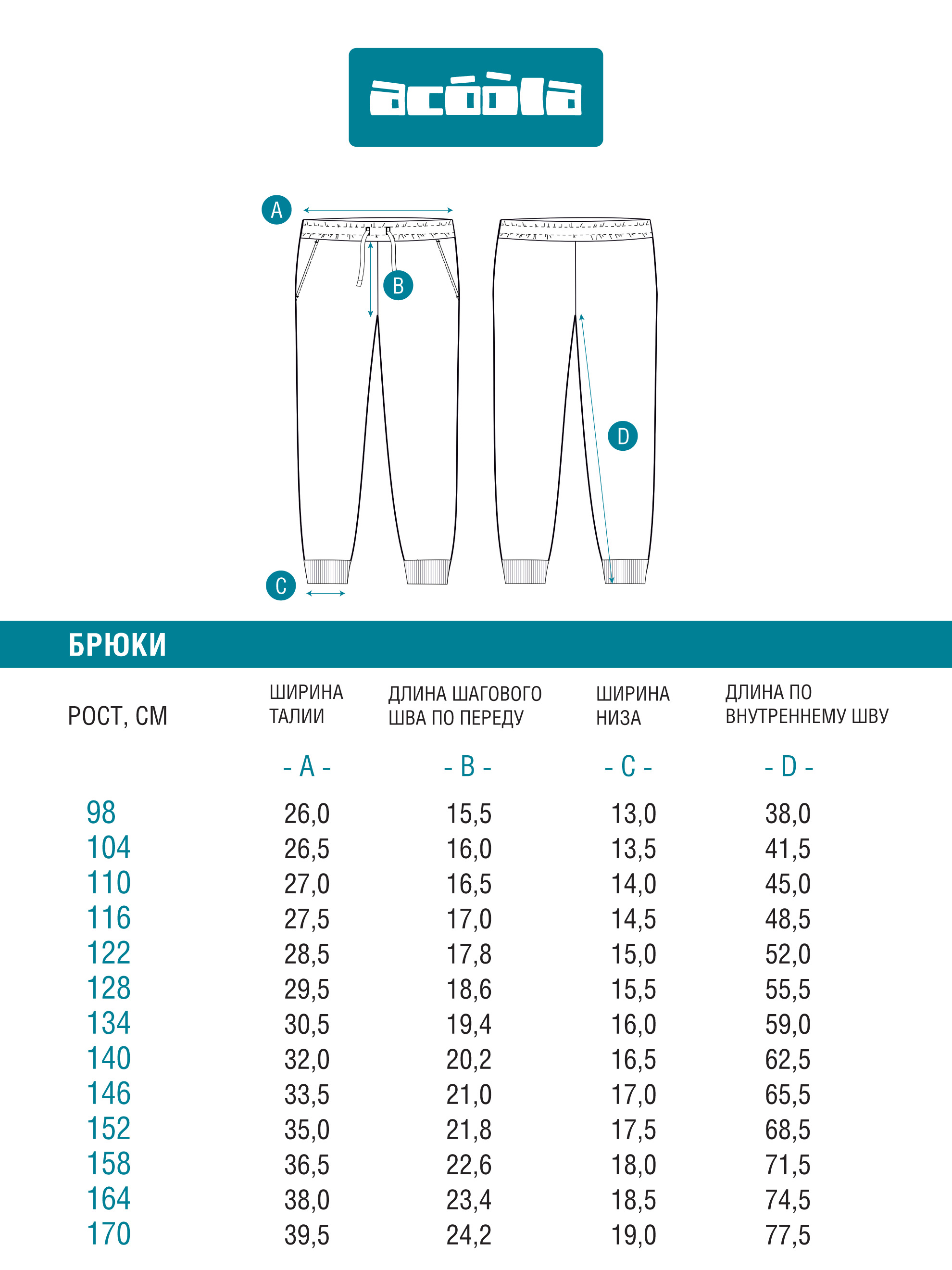 Брюки Acoola 20130460039_0092485 - фото 7