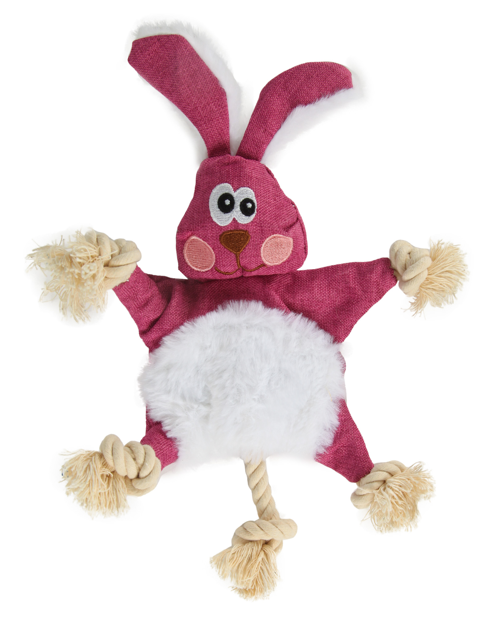 Изображение товара Игрушка для собак Barbaks Кролик Родриго мягкая с пищалкой 35 см