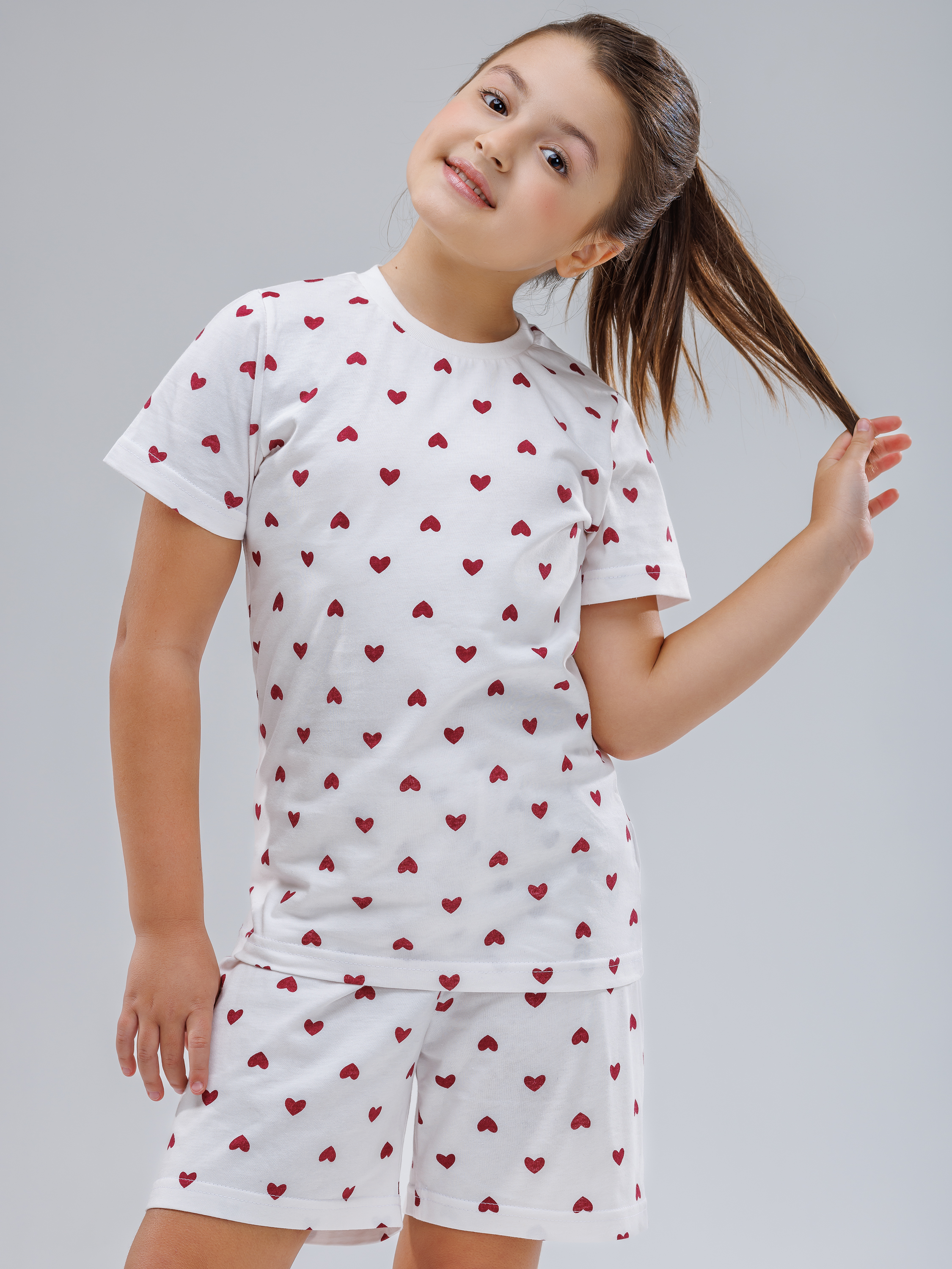Пижама Babycollection pjm003/sph/k1/016/p2*dмолочный,бордовый - фото 15