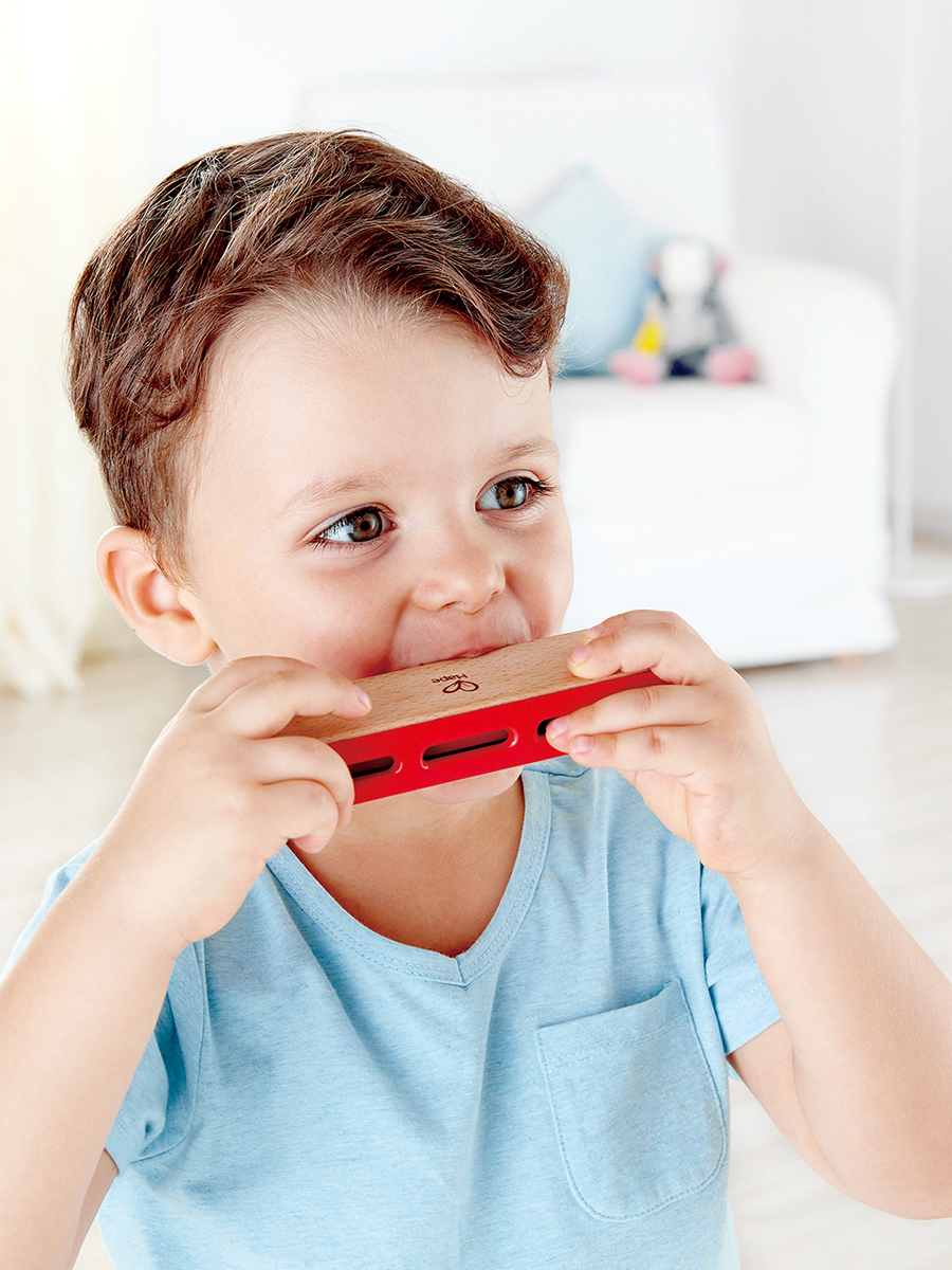 Игрушка музыкальная Hape Буду музыкантом губная гармошка - фото 3