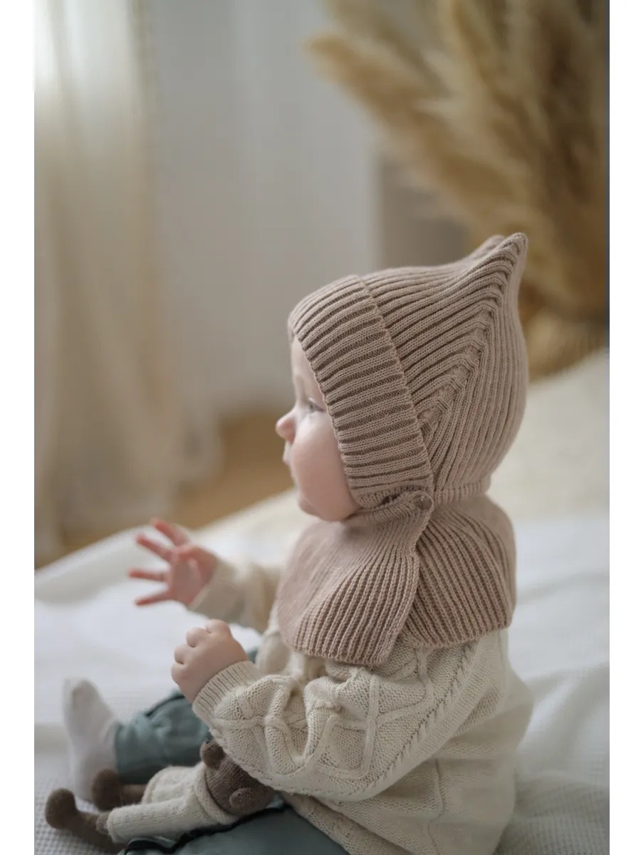 Шапка шлем Starkoff Kids Д100312 - фото 6