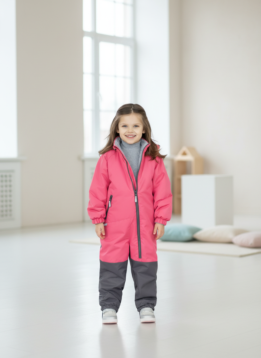 Комбинезон Arctic kids 30-042 розовый - фото 1