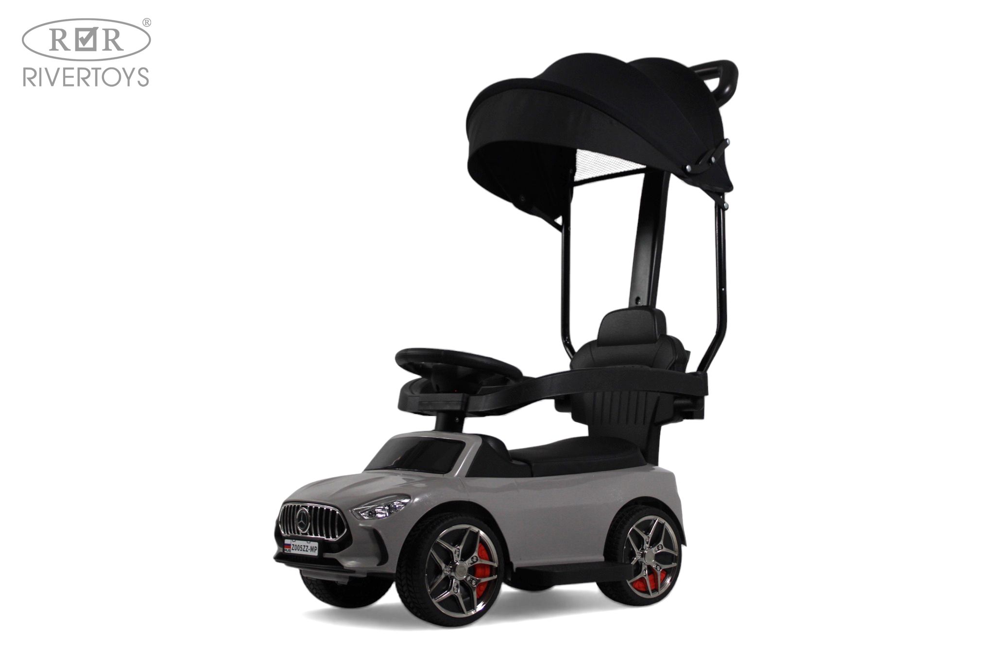 Каталка RIVERTOYS Z005ZZ-MP-GREY серый - фото 1