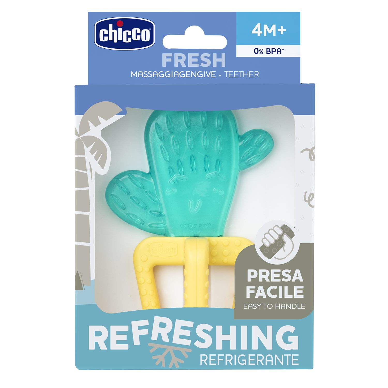 Прорезыватель Chicco Fresh Cactus с 4мес - фото 2