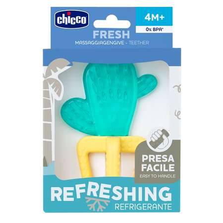 Прорезыватель Chicco Fresh Cactus с 4мес
