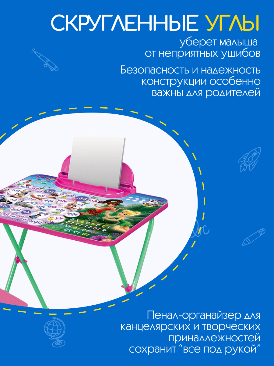 Комплект мебели NiKA kids Азбука - фото 5