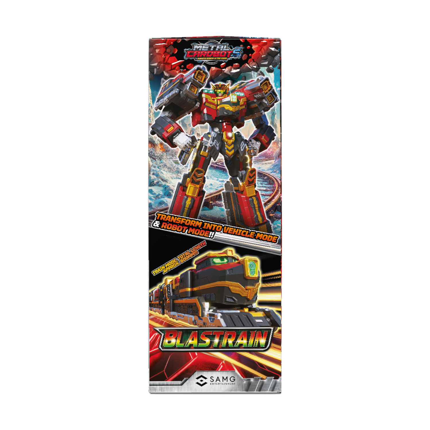 Игровой набор METAL-CARDBOT Бластрейн - фото 10