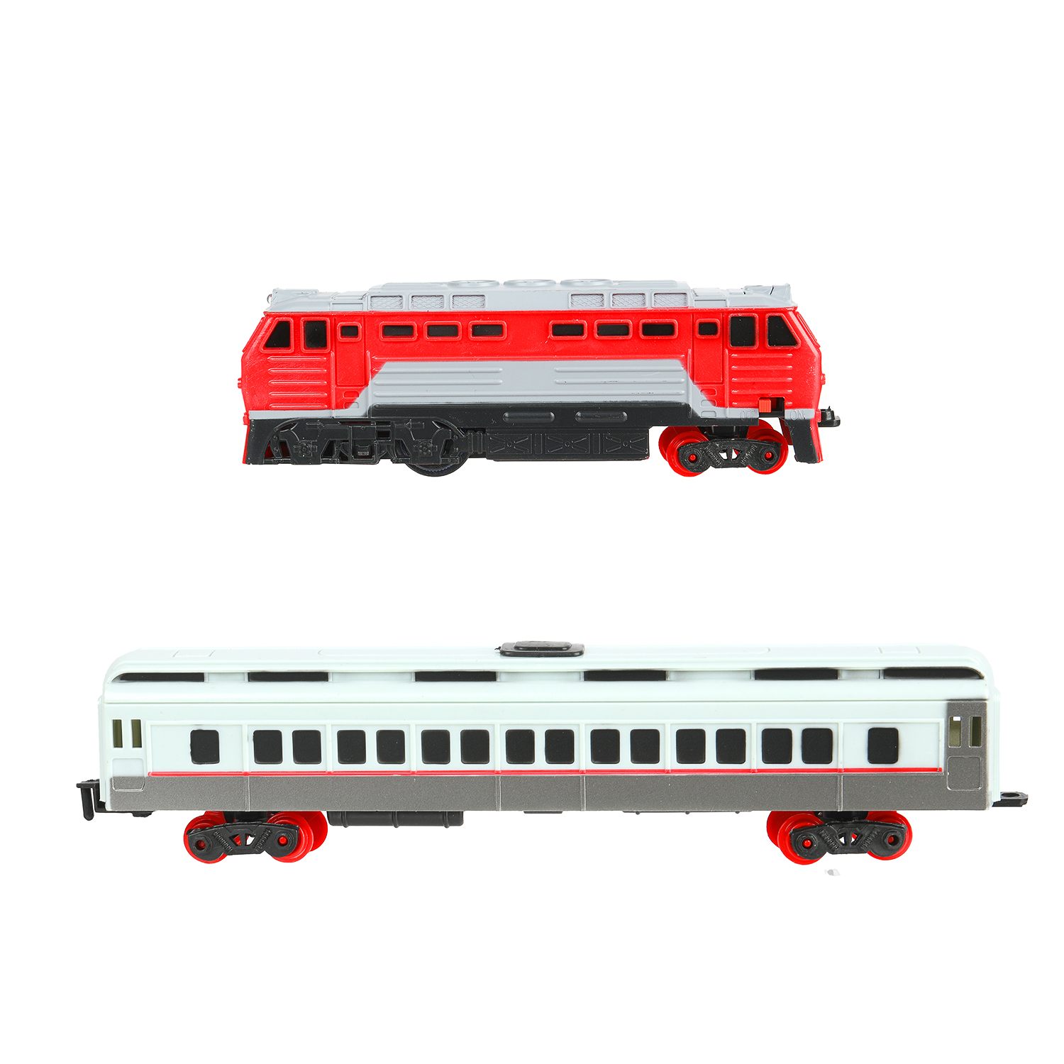 Набор железнодорожный Играем вместе 280 см 388209 - фото 7