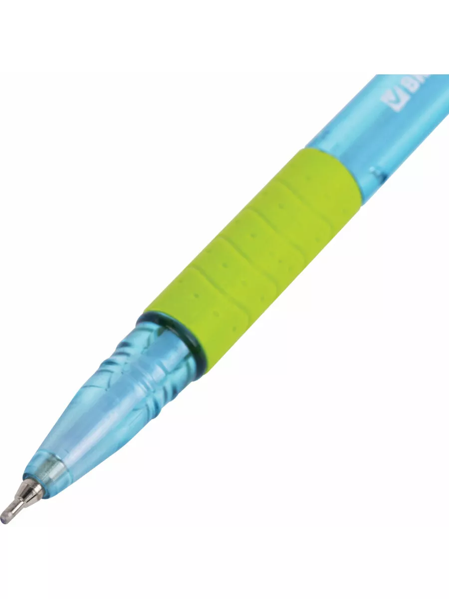 Ручка шариковая Brauberg 12 шт. - фото 5