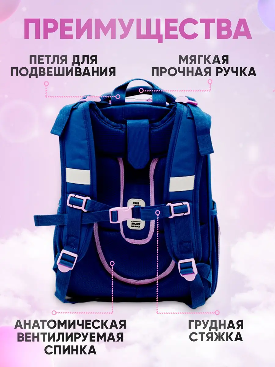 Ранец ПАНДАРОГ Лунная кошка - фото 5