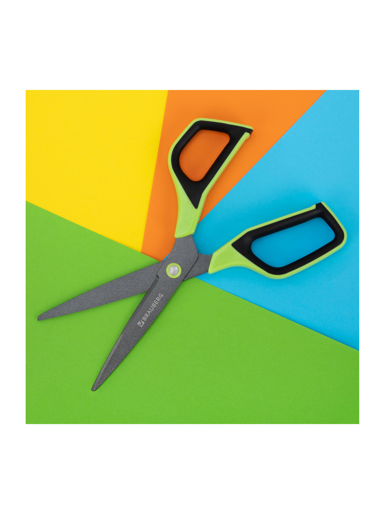 Ножницы канцелярские Brauberg - фото 11