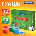 Краски гуашь Brauberg 12 цв.