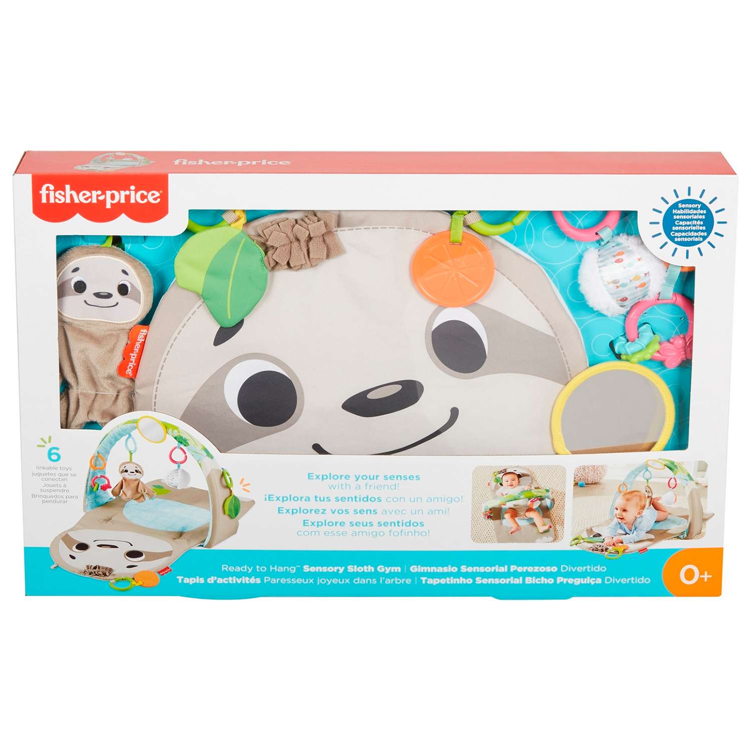 Коврик развивающий Fisher Price Ленивец GNB52 - фото 2