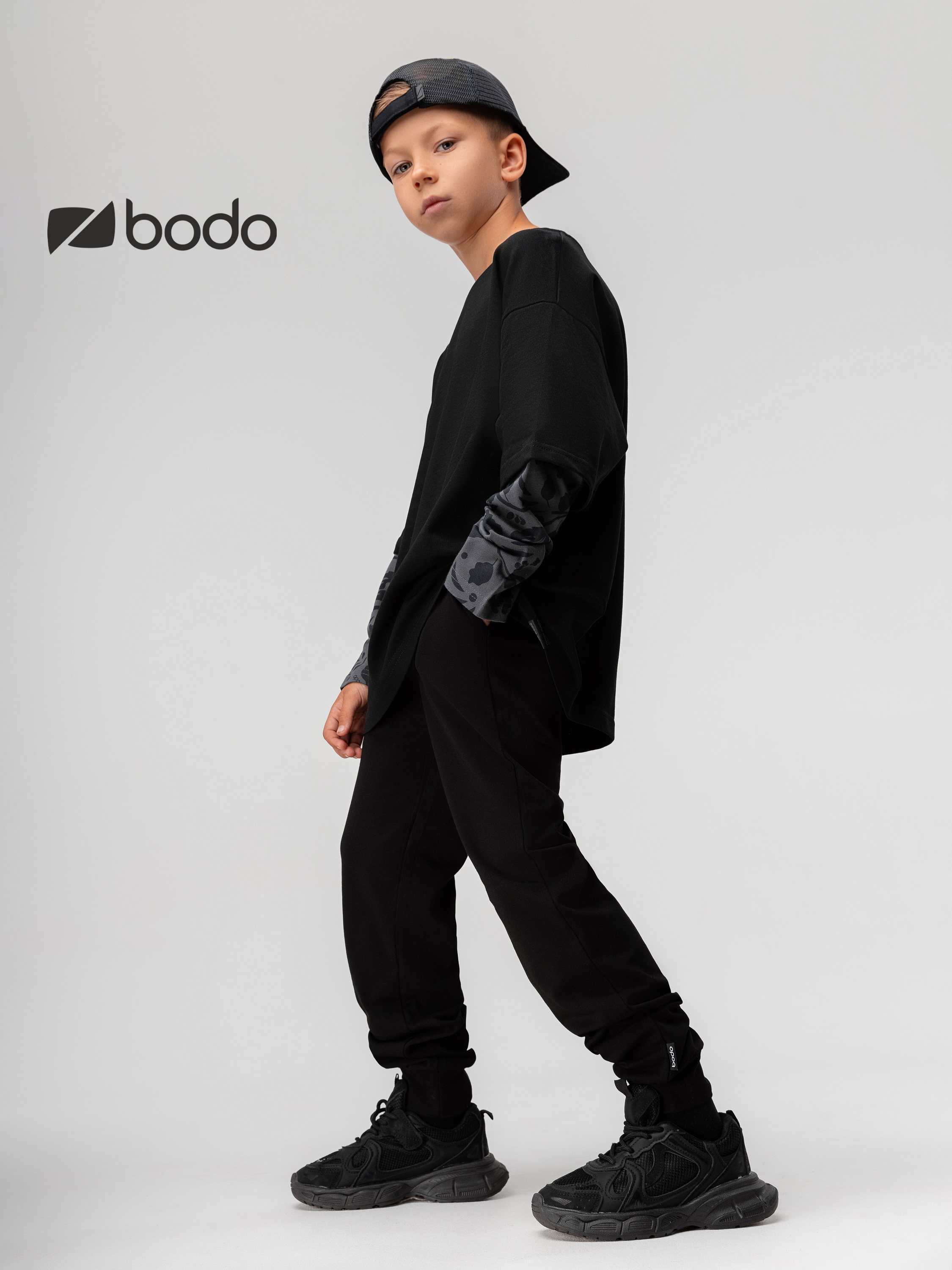 Брюки Bodo 6-354МU_черный - фото 2