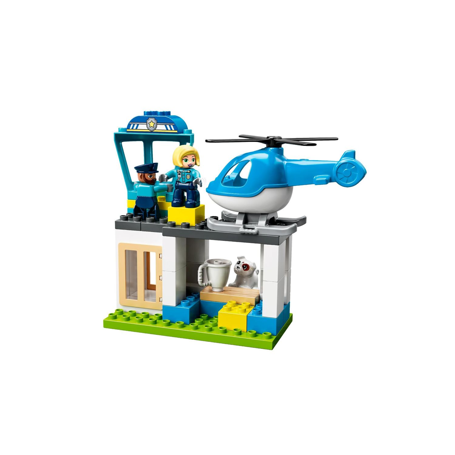 Конструктор LEGO DUPLO Полицейский участок и вертолёт - фото 3