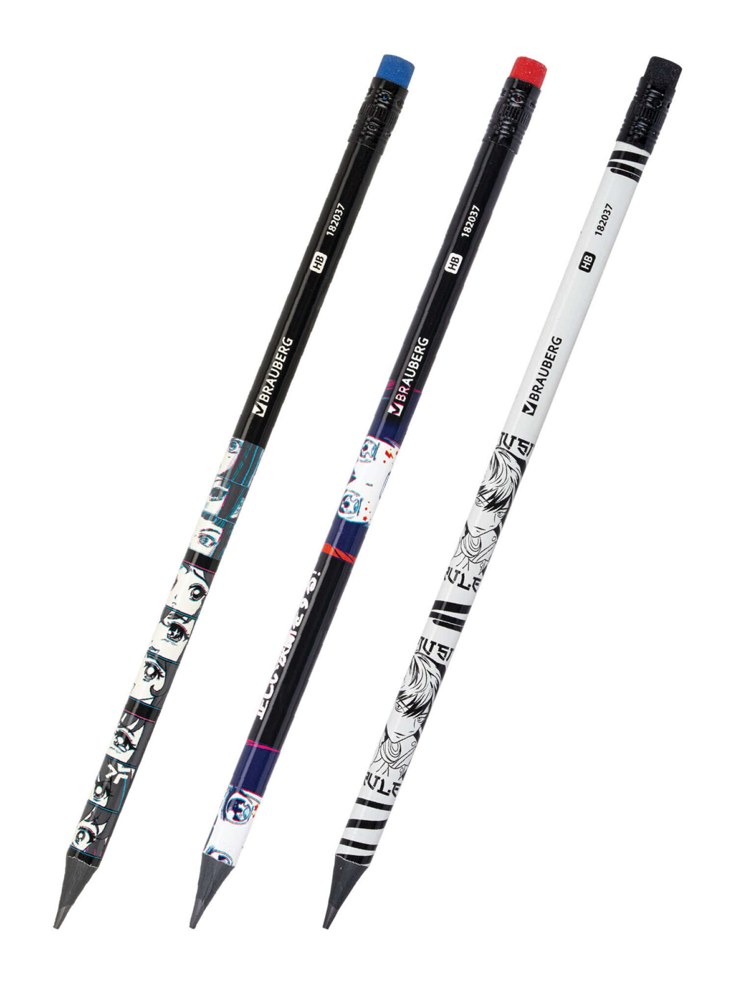 Карандаши чернографитные Brauberg 12 шт. - фото 6