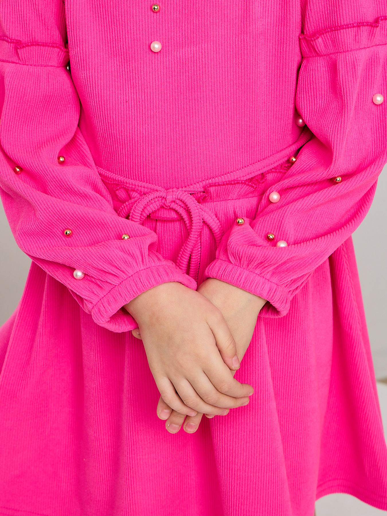 Платье Mil Art kids 1902201534DRESS-BUSINA-PINK - фото 9