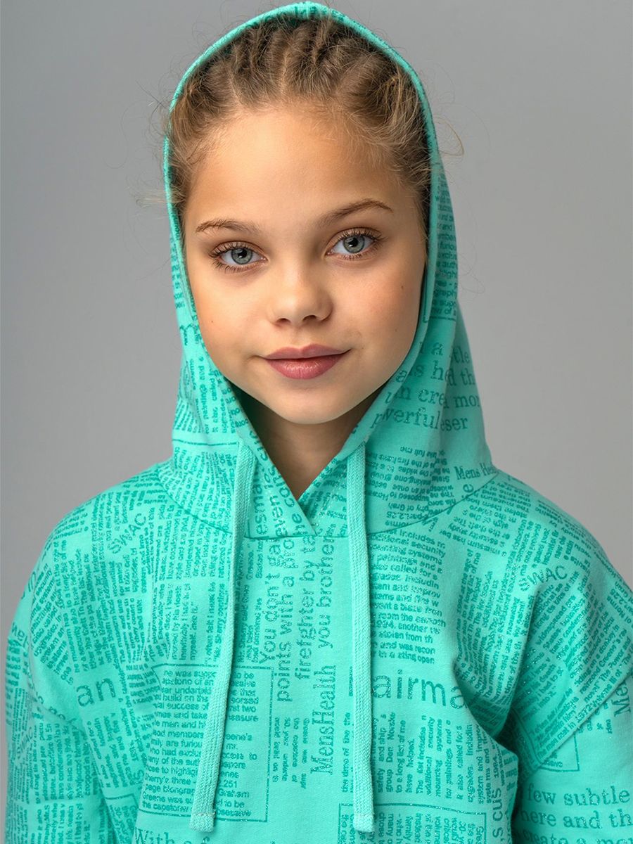 Худи BONITO KIDS SS6073ментоловый - фото 7