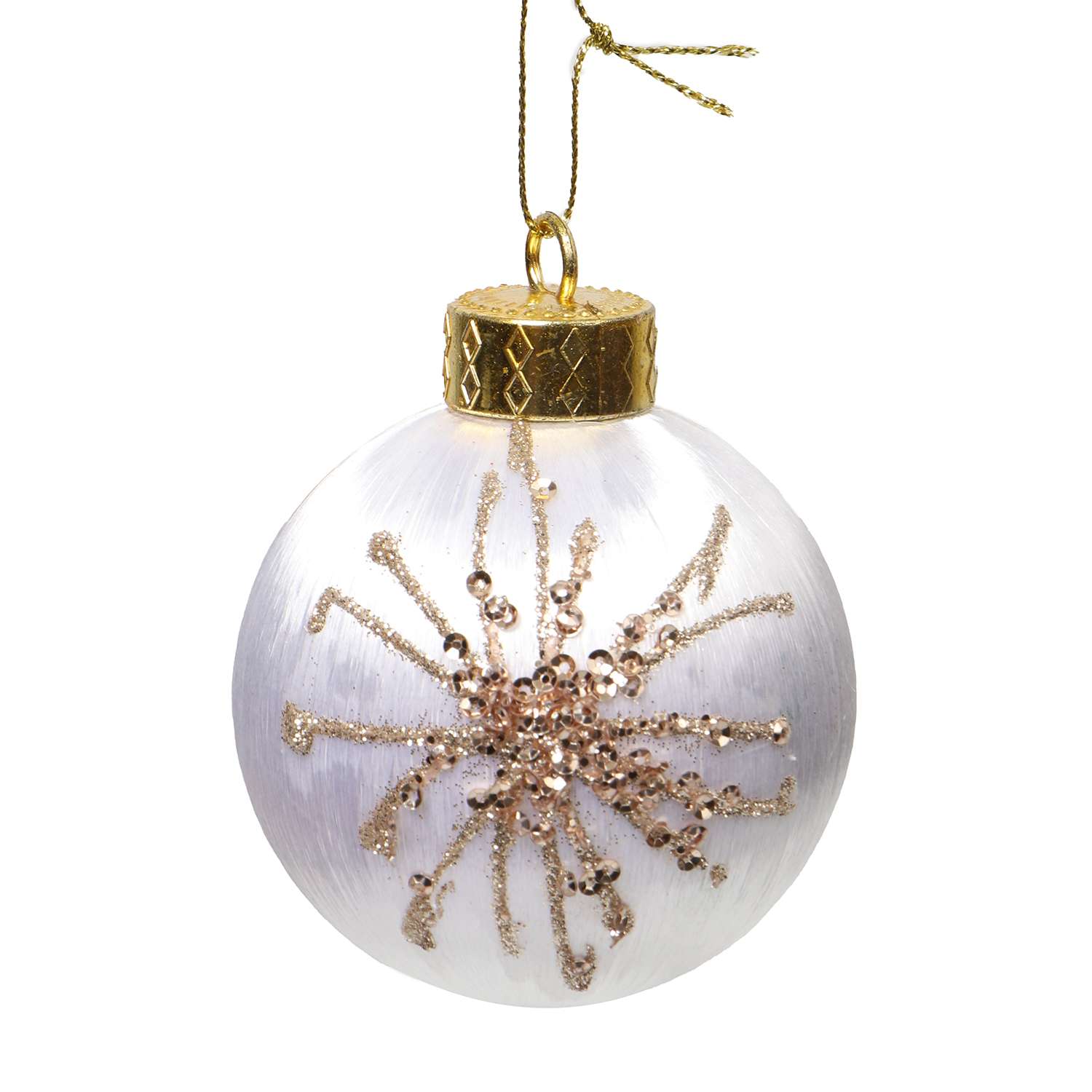 Шар ёлочный ё Искра - фото 1