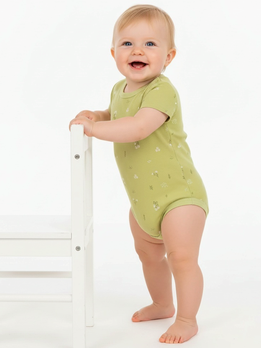 Боди Linas baby 2004-9_Зеленный - фото 2