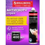 Чистящее средство Brauberg 400 мл антискотч