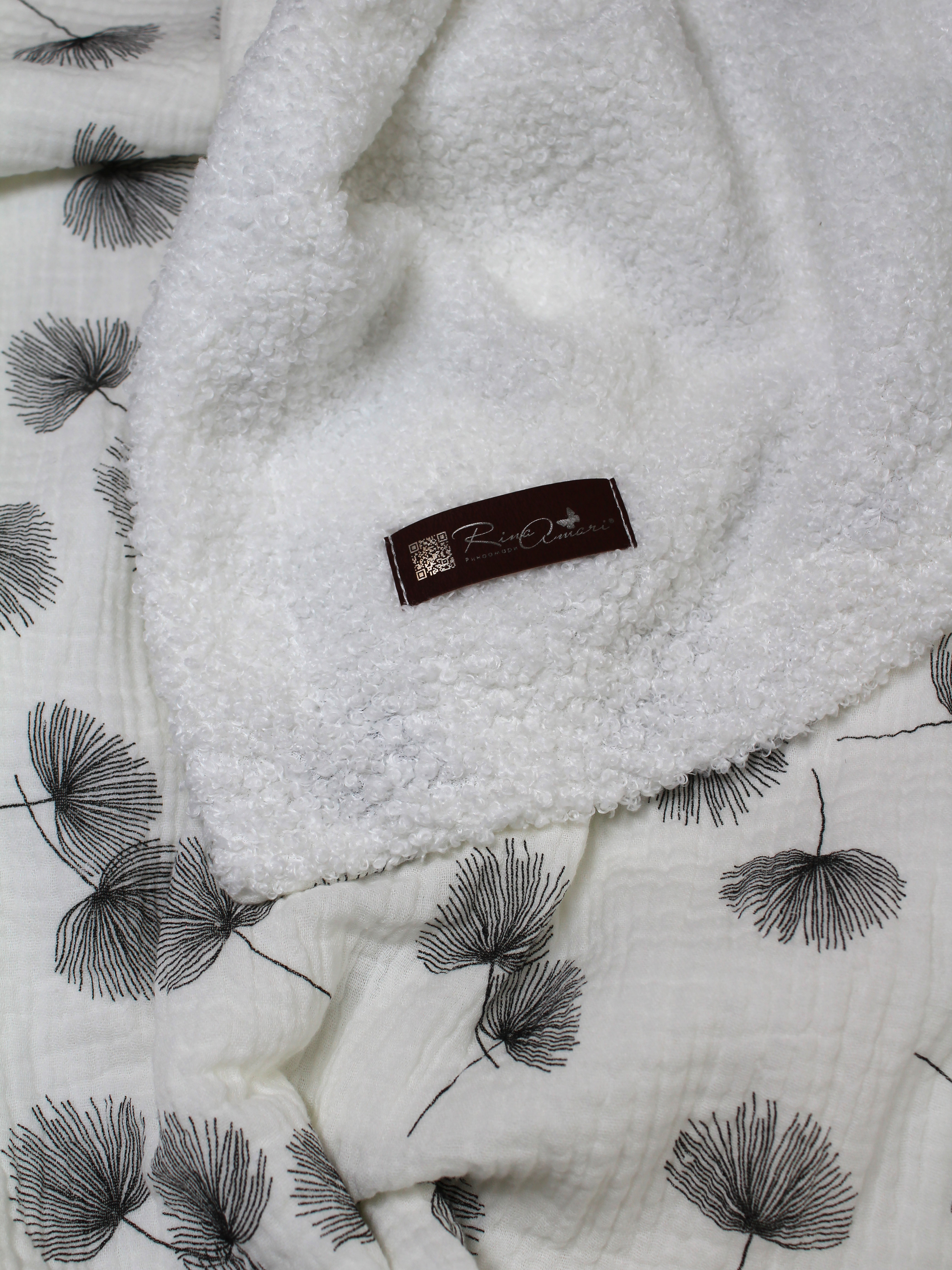 Плед RinaAmari Сахар 100 x 75 см хлопок - фото 5