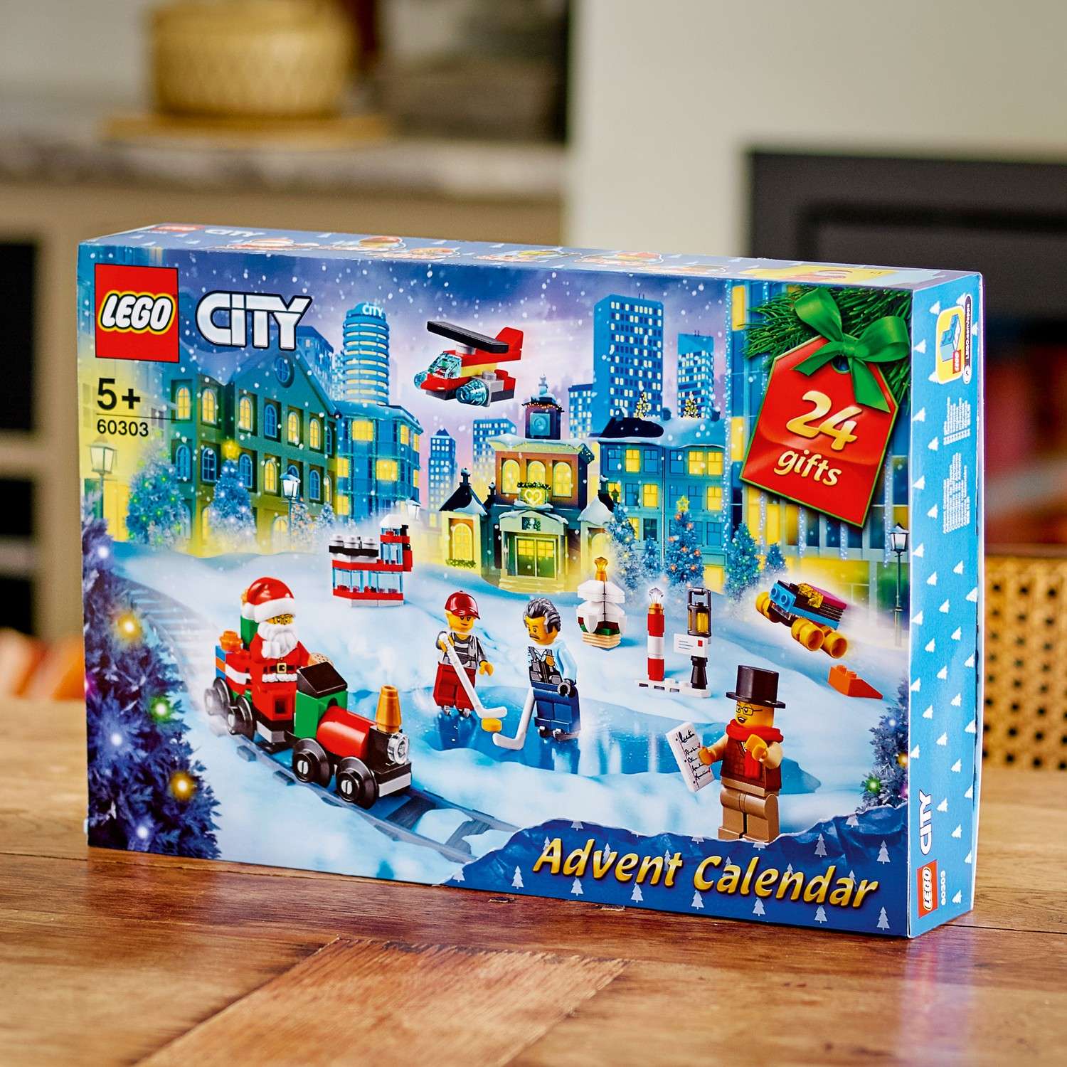 Конструктор LEGO City Occasions Новогодний календарь блочный - фото 9