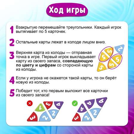 Настольная игра Лас Играс KIDS Тримино