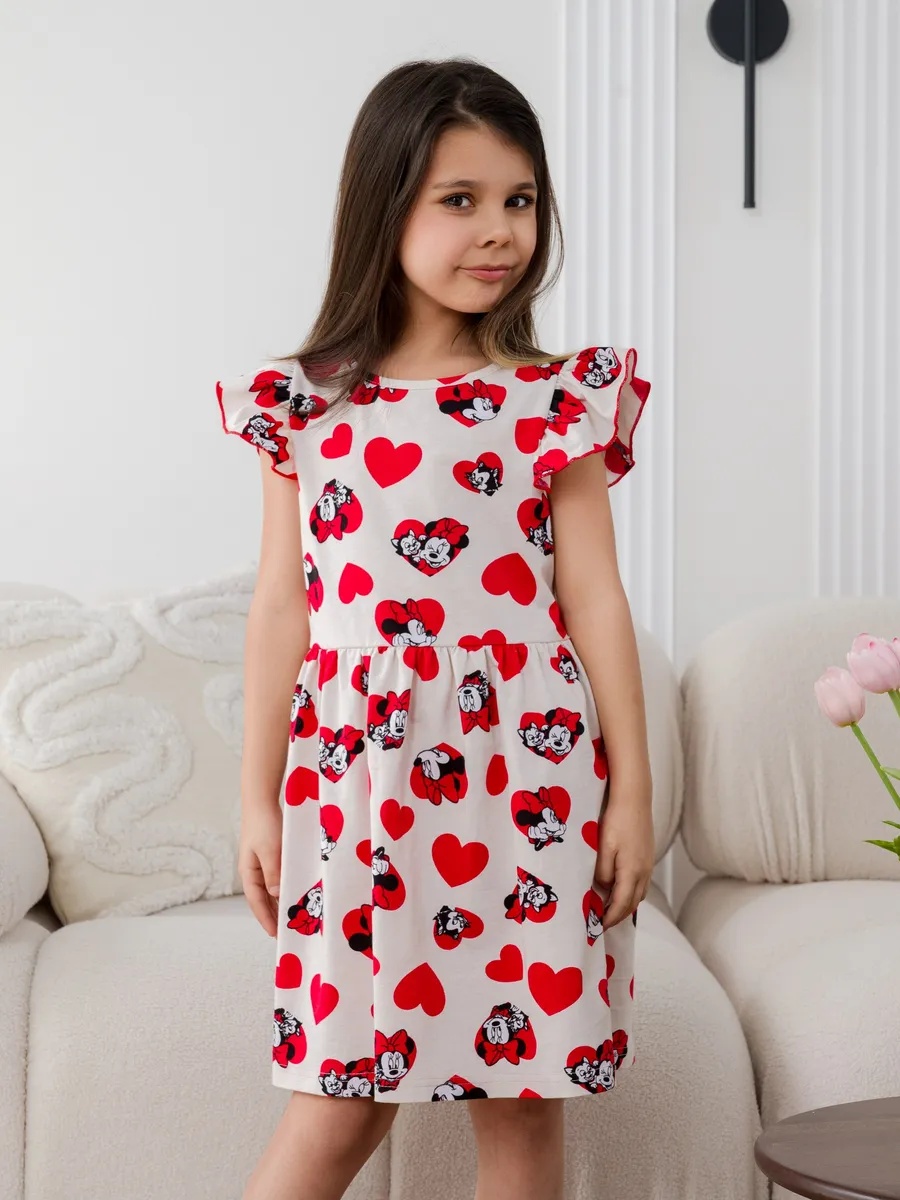 Платье NATIVIA ПЛД/миннисердечки - фото 1