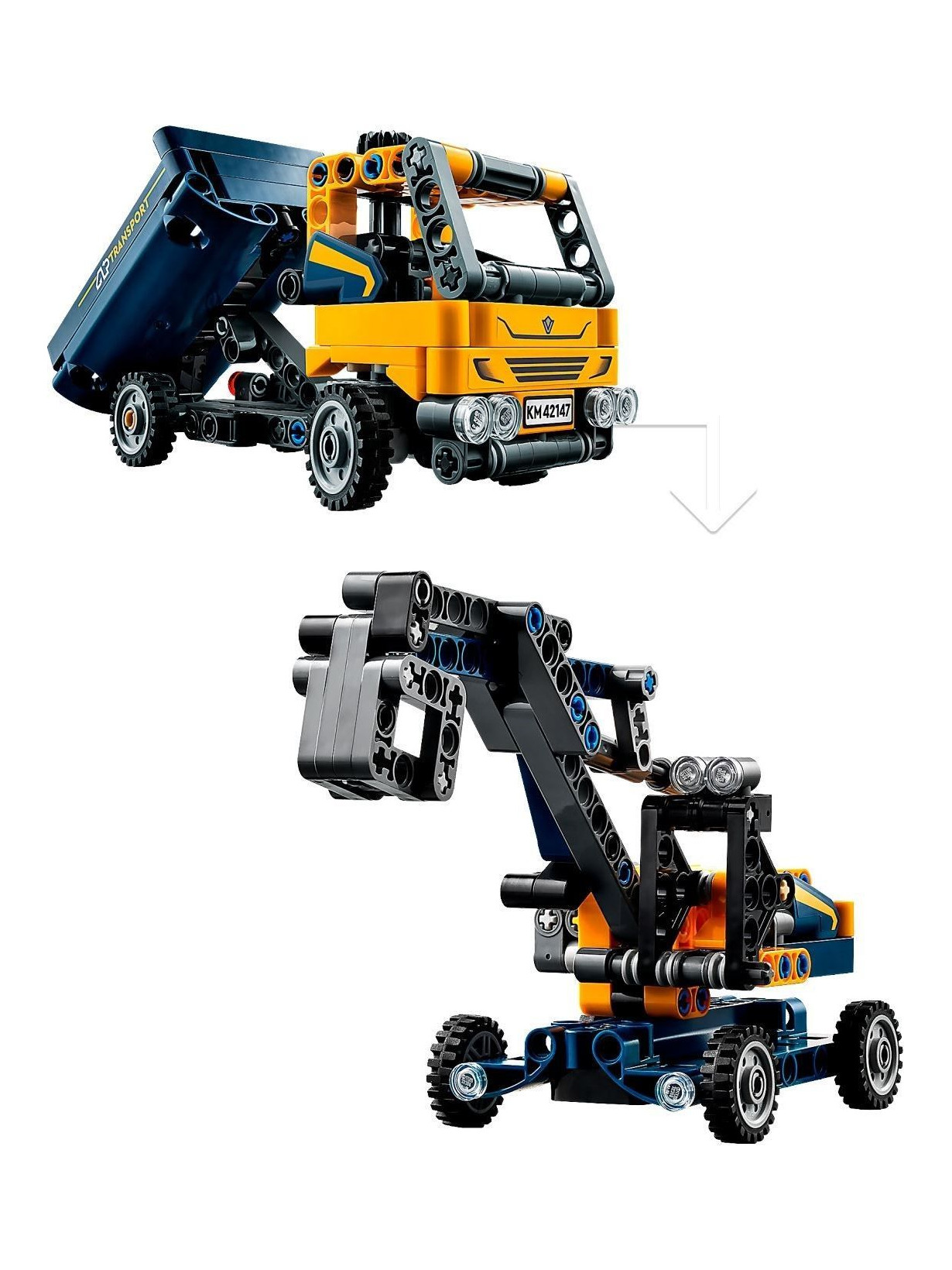 Конструктор LEGO Technic Самосвал 177 дет. - фото 4