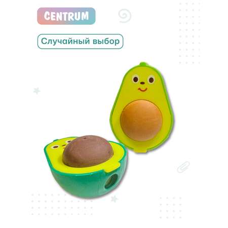 Точилка, ластик CENTRUM 1 шт.