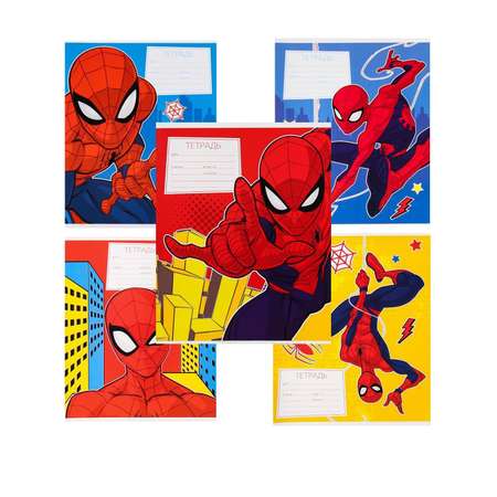 Общая тетрадь Marvel линейка 10 шт.