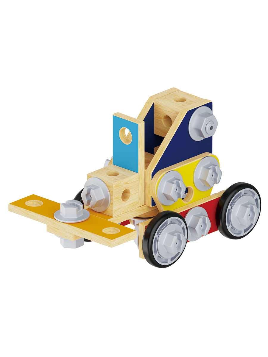 Конструктор Hape Мастерская деревянный 83 дет. - фото 10