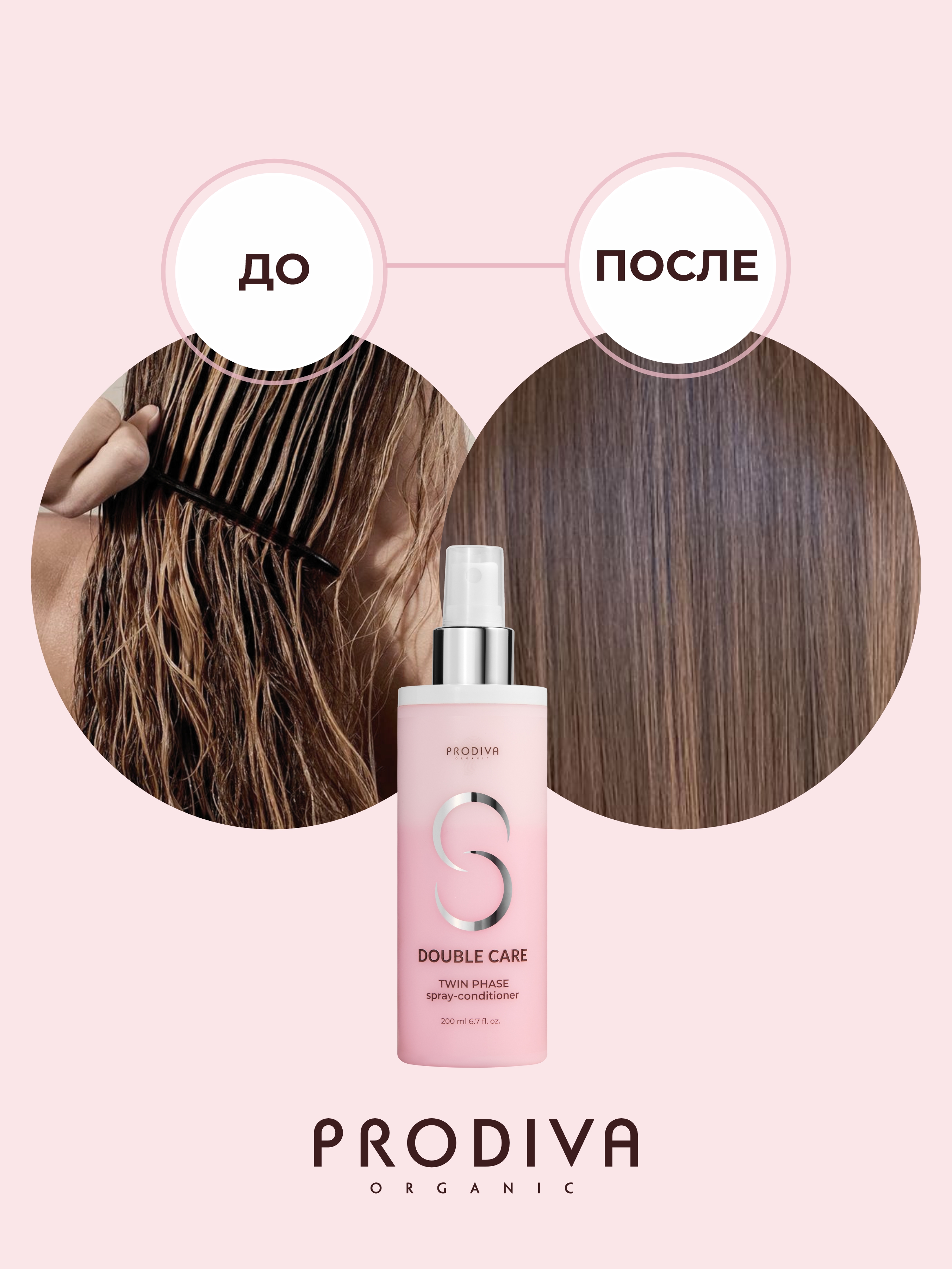 Двухфазный несмываемый спрей-кондиционер PRODIVA 200 мл - фото 7