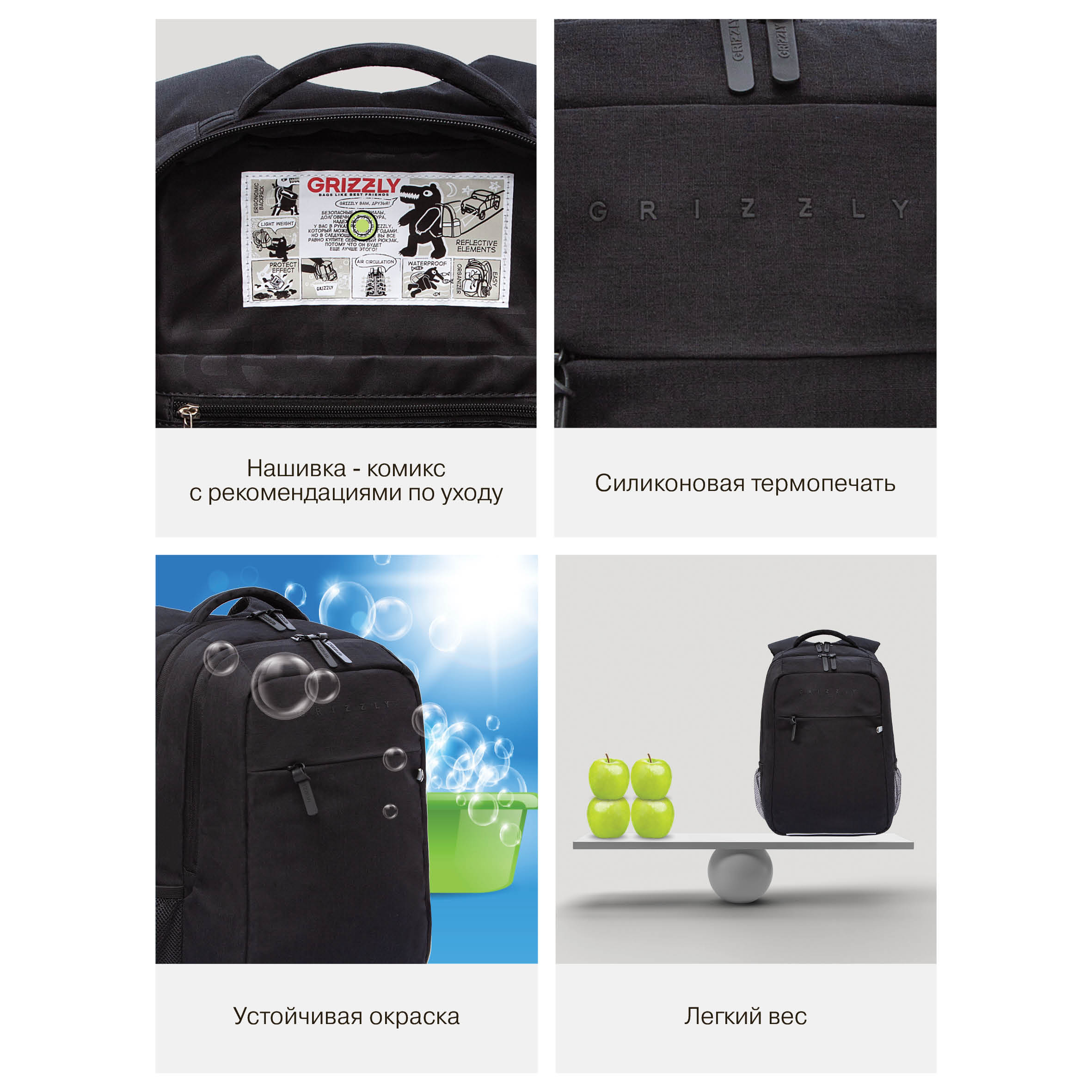 Рюкзак Grizzly Классика - фото 12