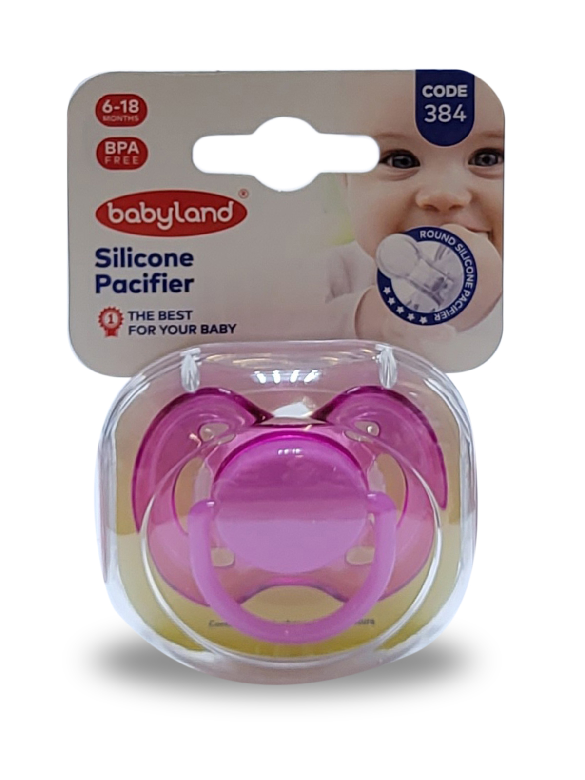 Пустышка Baby Land силикон от 6 мес. - фото 3
