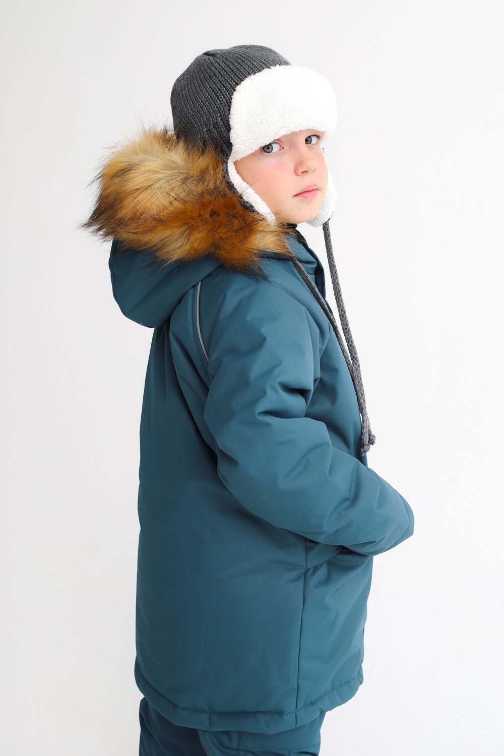Куртка MINIDINO MDW1-JW025/0Куртка зимняя Super 2.0 атлантик - фото 4