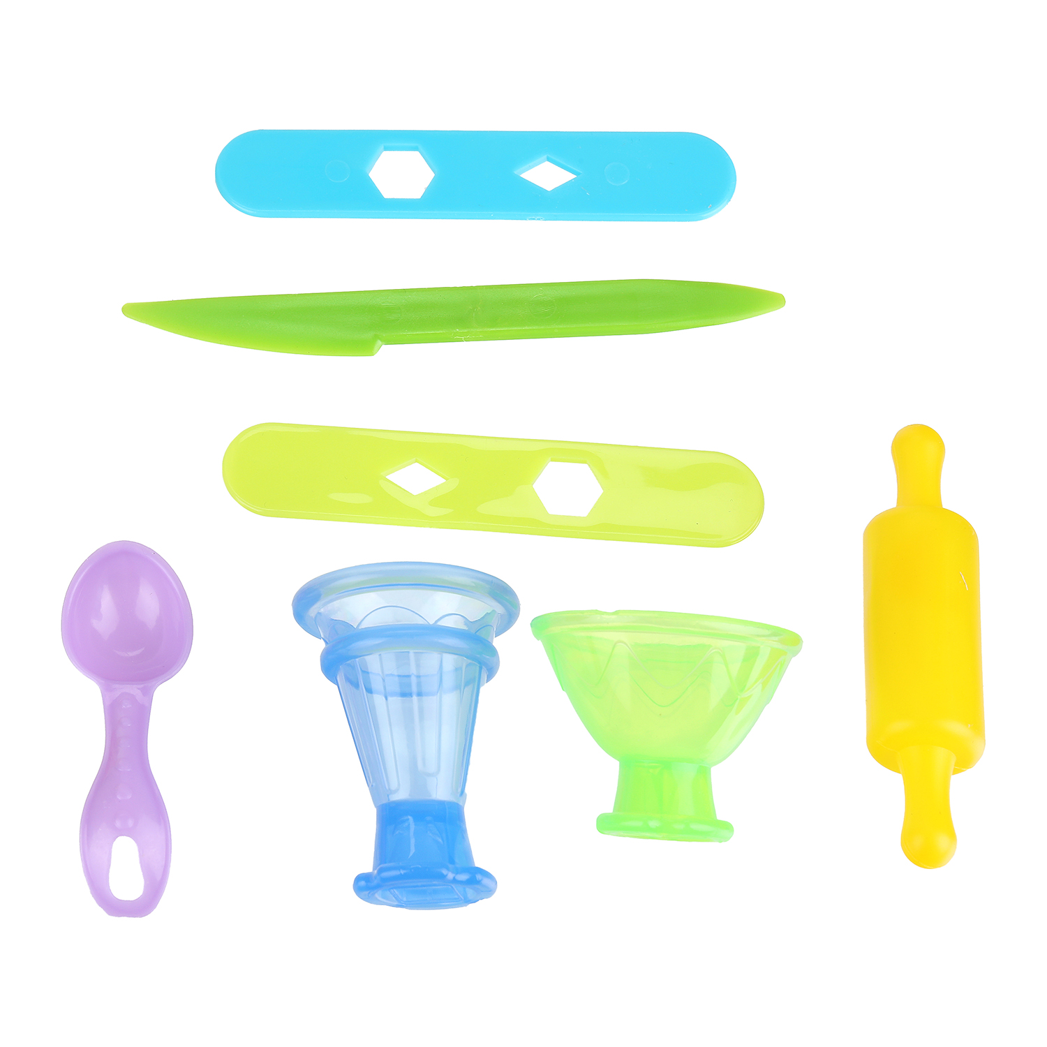 Масса для лепки Multiart Эскимо 6 цв. - фото 3