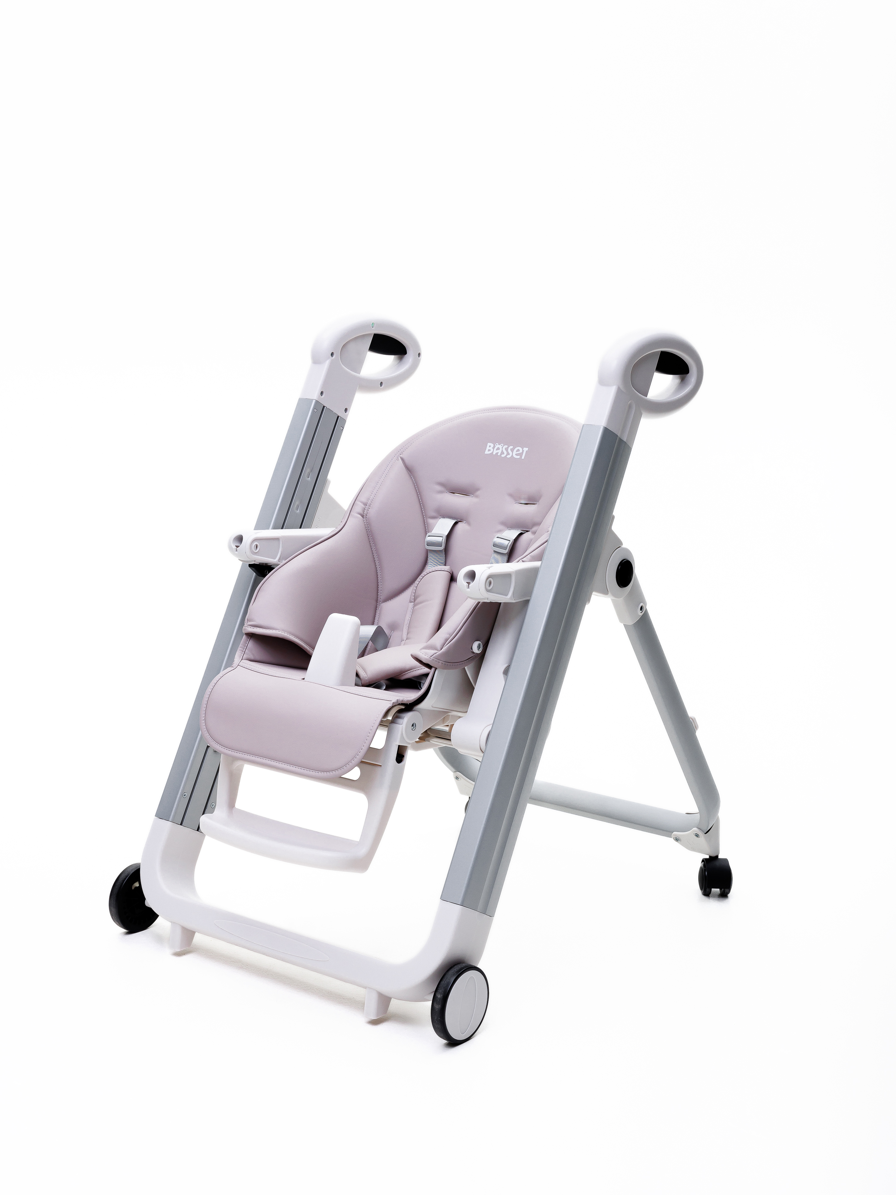 Стульчик для кормления BASSET B2 серый - фото 29