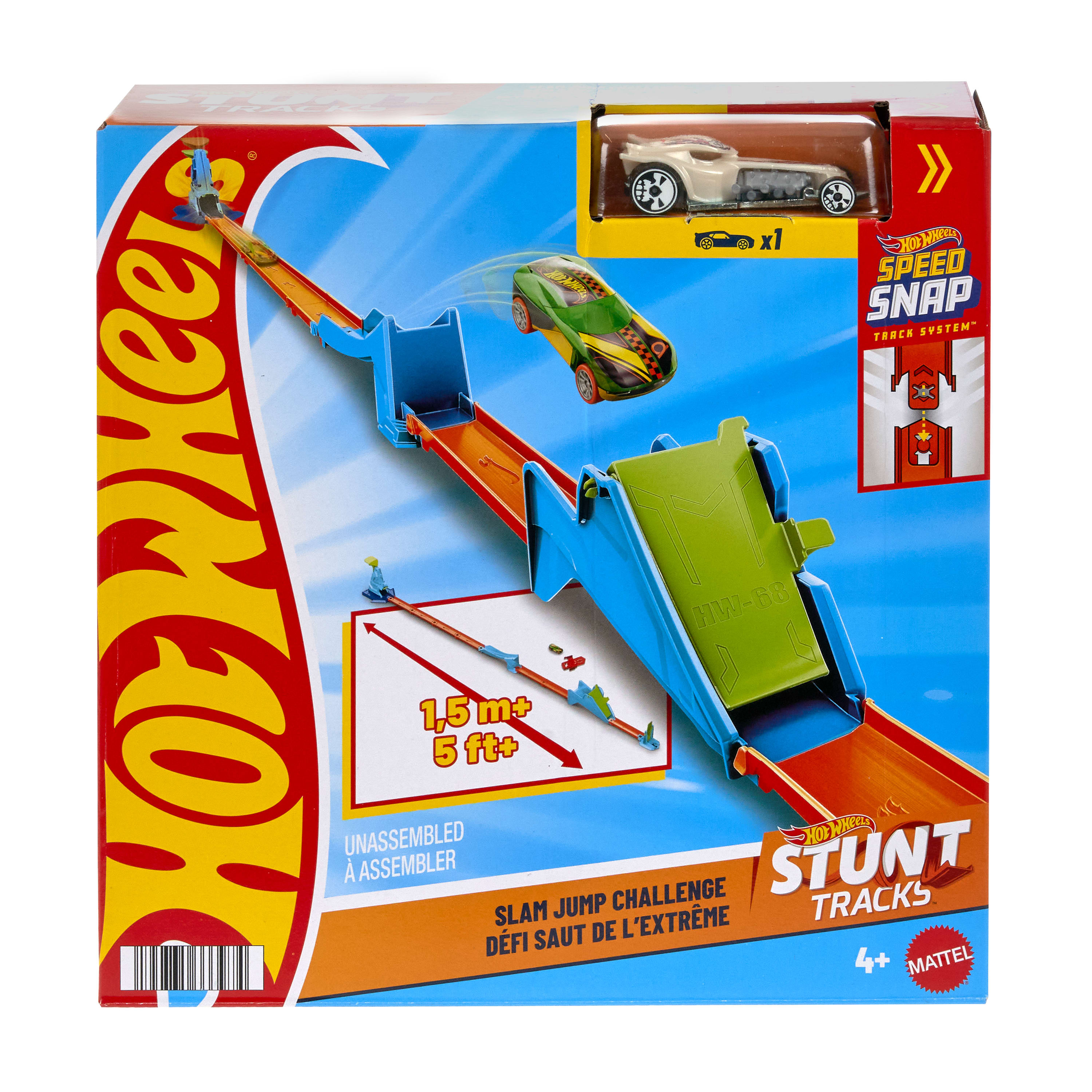 Трек Hot Wheels Slam Jump Challenge JHK76/JHK78 - фото 1